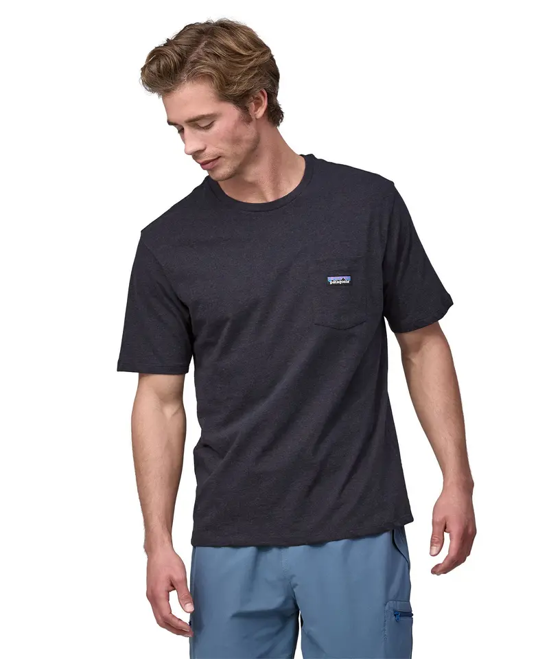 Patagonia Men's Regenerative Daily Pocket Tee - Thermal Blue 2