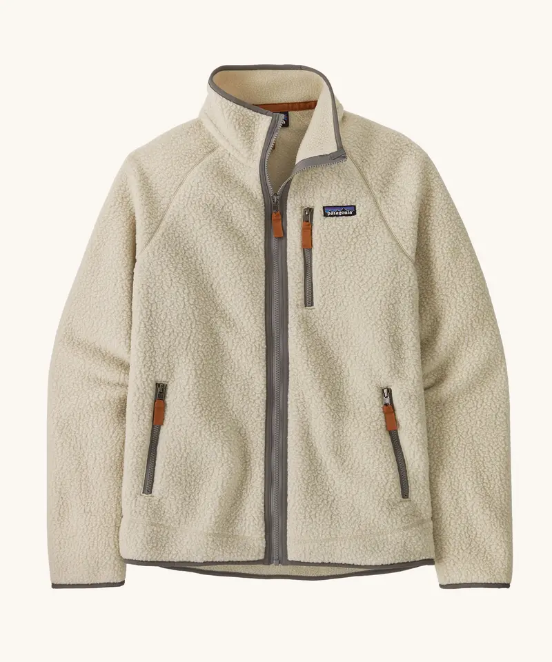 Patagonia Men's Retro Pile Fleece Jacket - Pelican 1
