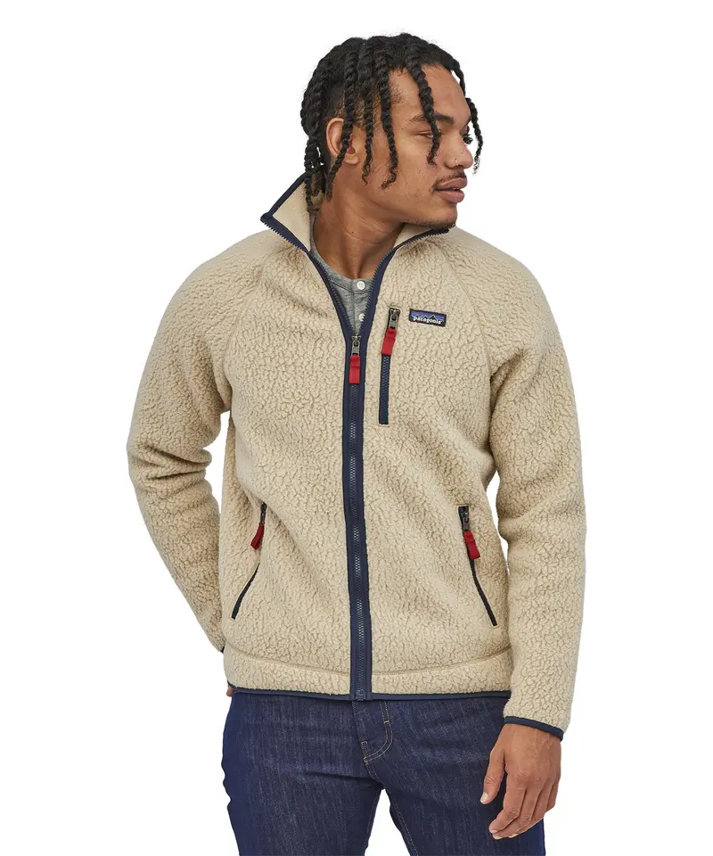 Patagonia Men's Retro Pile Fleece Jacket - Torrey Pine Green 2