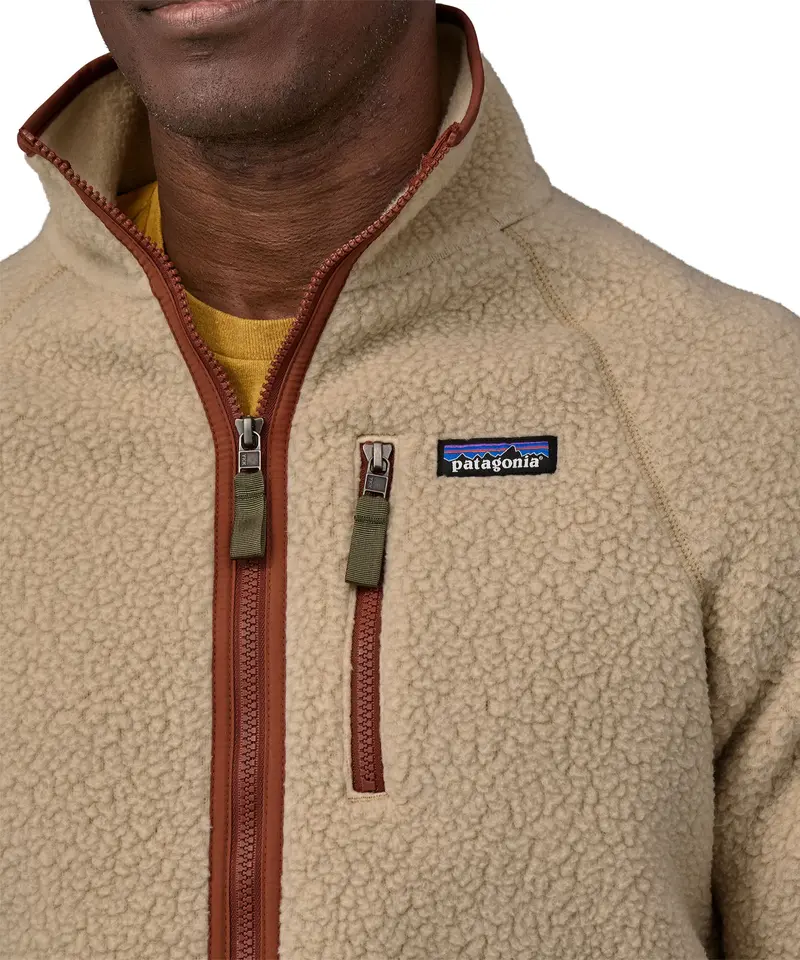 Patagonia Men's Retro Pile Fleece Jacket - Torrey Pine Green 3