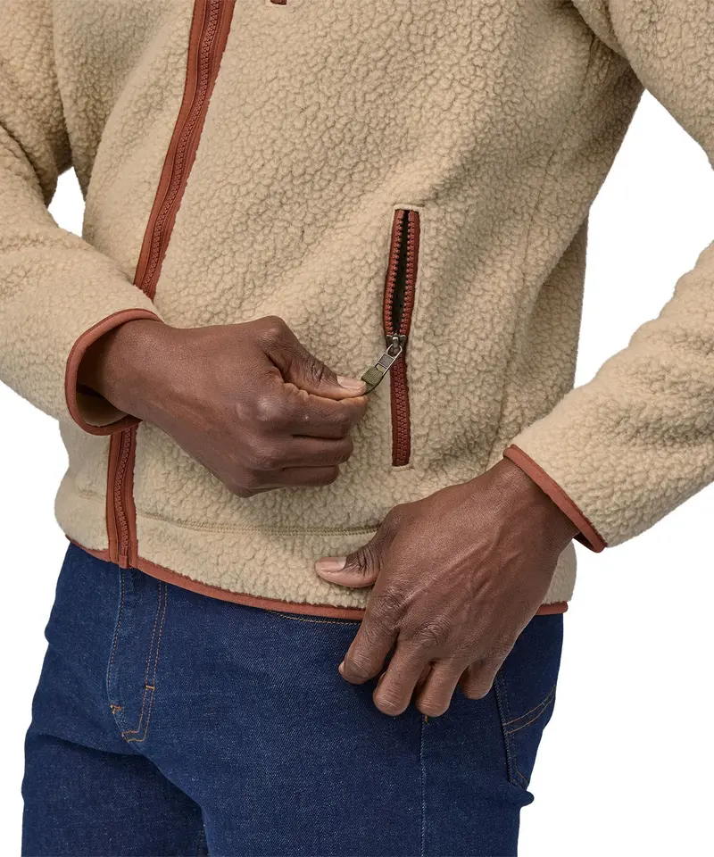 Patagonia Men's Retro Pile Fleece Jacket - Torrey Pine Green 5