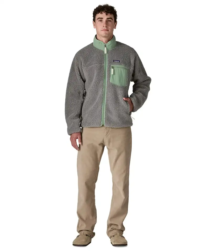 Patagonia Men's Retro-X Fleece Jacket - Forever Grey 4