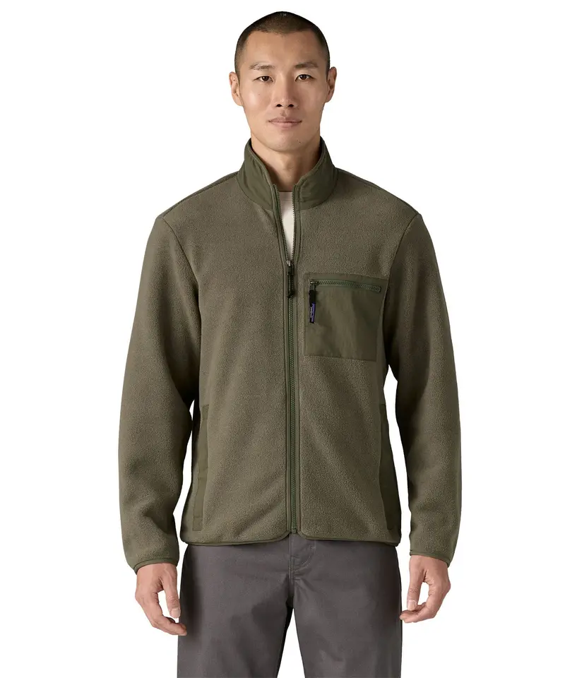Patagonia Men's Synchilla Fleece Jacket - Basin Green 2