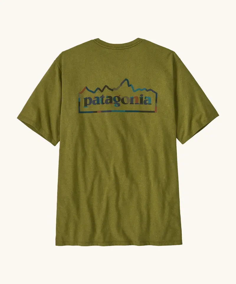 Patagonia Men's Unity Fitz Responsibili Tee - Graze Green 1