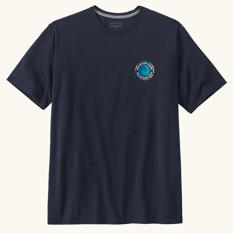 Patagonia Men's Unity Fitz Responsibili Tee - New Navy 1