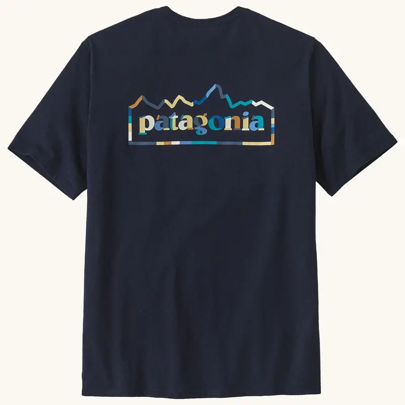 Patagonia Men's Unity Fitz Responsibili Tee - New Navy 2