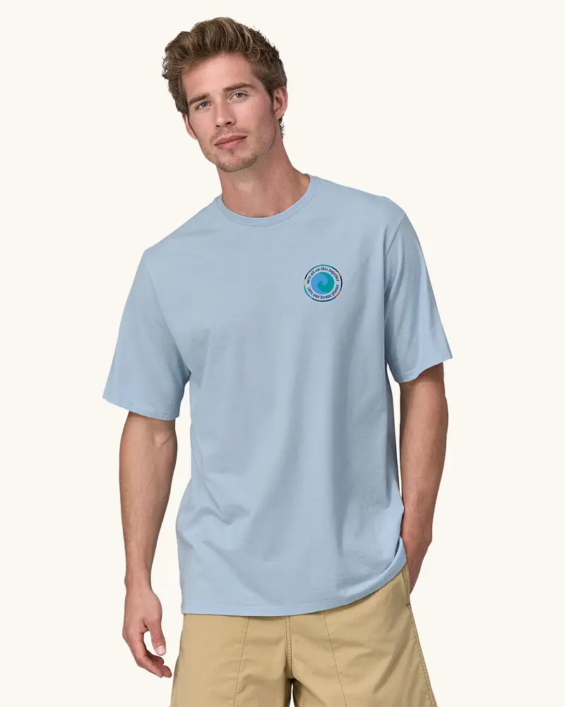 Patagonia Men's Unity Fitz Responsibili Tee - New Navy 3