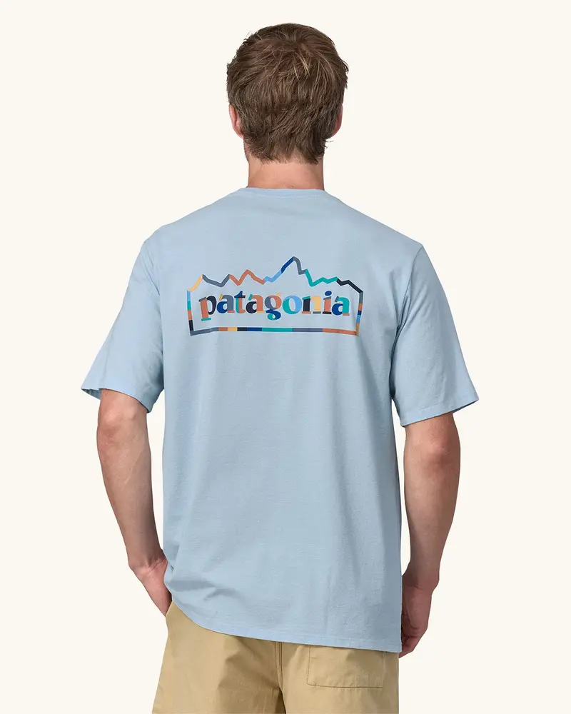 Patagonia Men's Unity Fitz Responsibili Tee - New Navy 4
