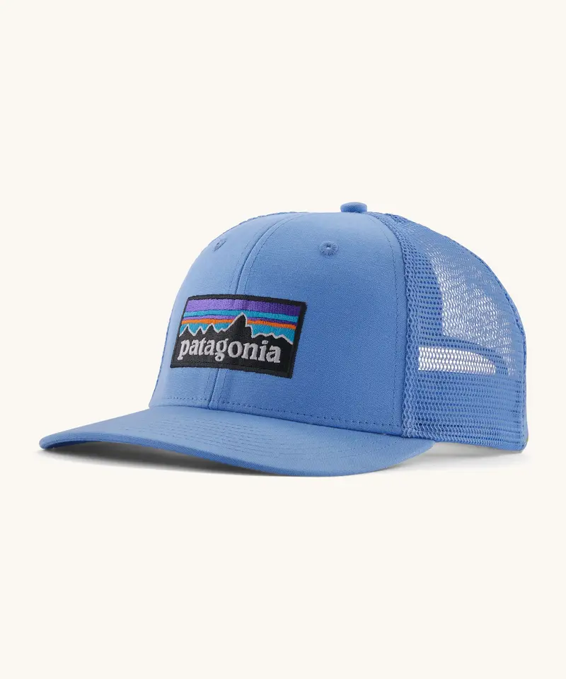 Patagonia P-6 Logo Trucker Hat - Abundant Blue 1