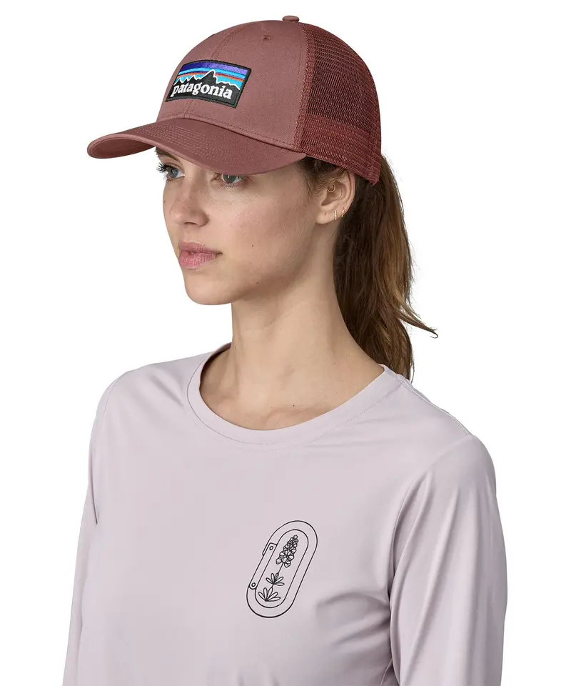 Patagonia P-6 Lopro Trucker Hat - Dulse Mauve 2