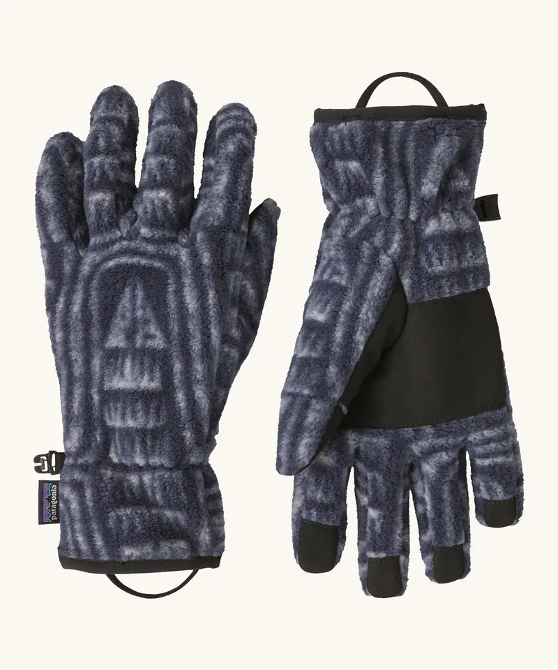 Patagonia Synchilla® Fleece Gloves - Sunken Blue 1