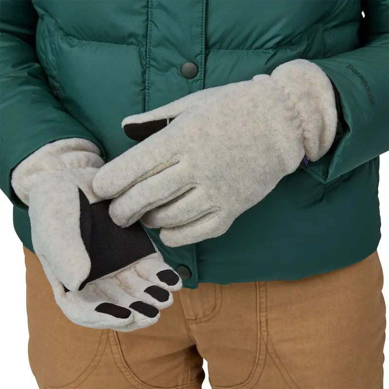 Patagonia Synchilla® Gloves - Oatmeal Heather 3