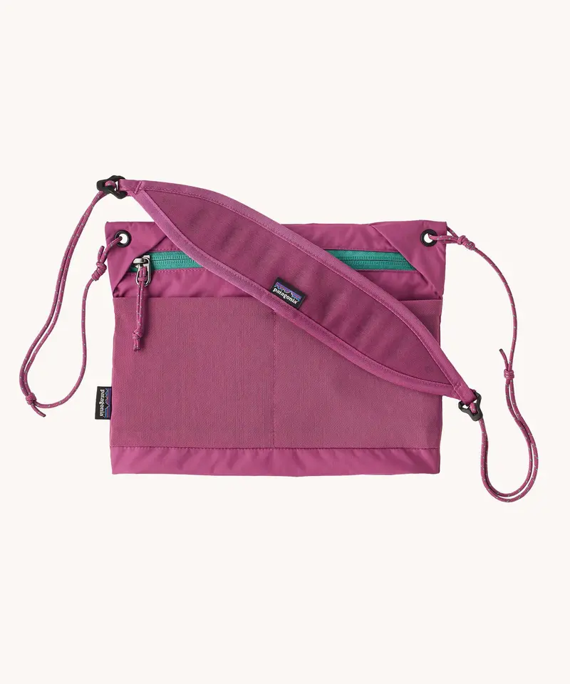 Patagonia Terravia Sacoche Bag - Faded Magenta 1