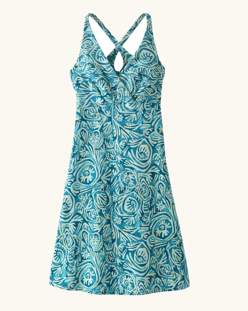 Patagonia Women's Amber Dawn Dress - Earthen / Thin Ice 1