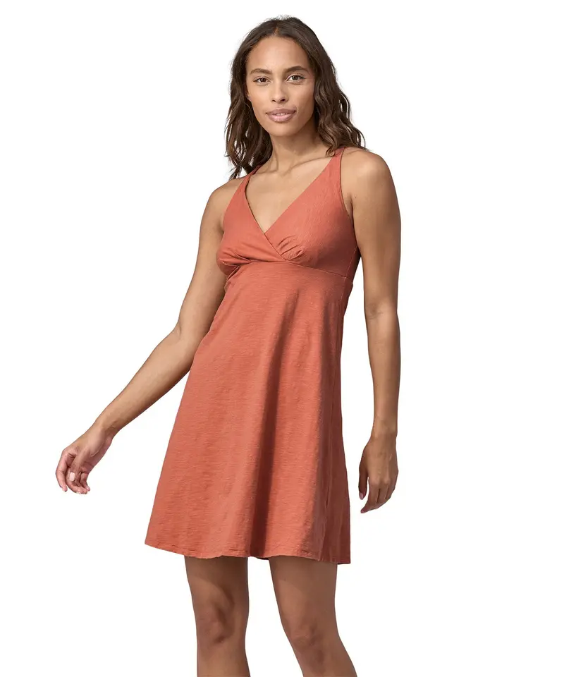 Patagonia Women's Amber Dawn Dress - Flourish / Abundant Blue 2