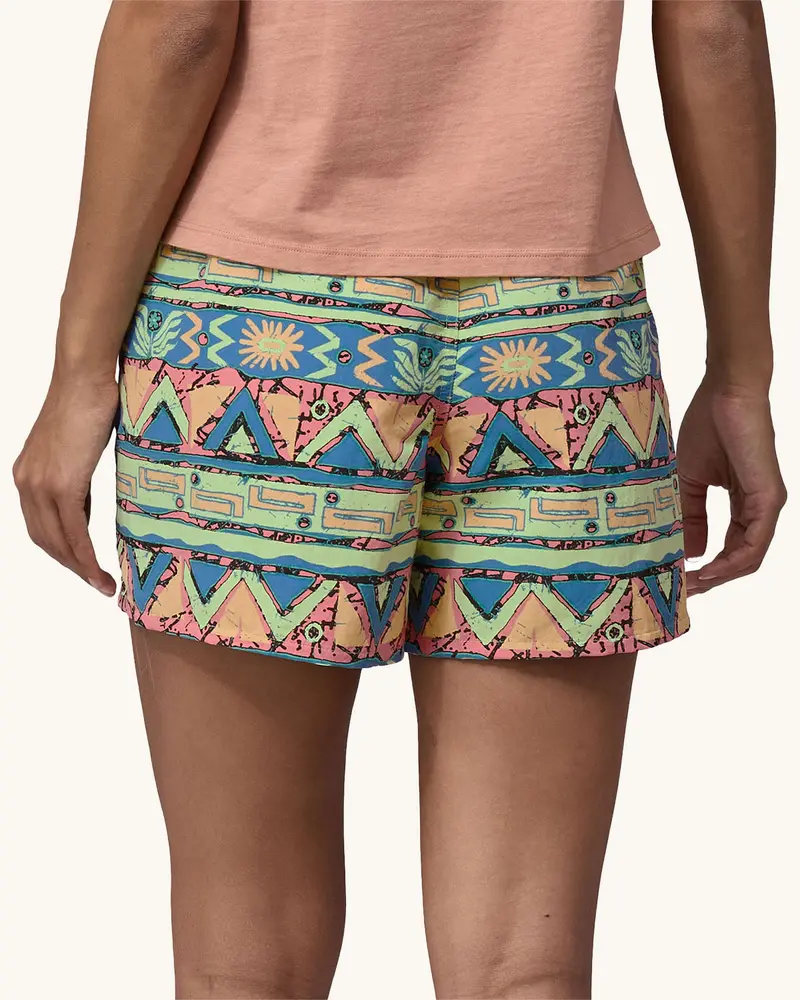 Patagonia Women's Baggies™ Shorts - High Hopes Geo / Salamander Green 4
