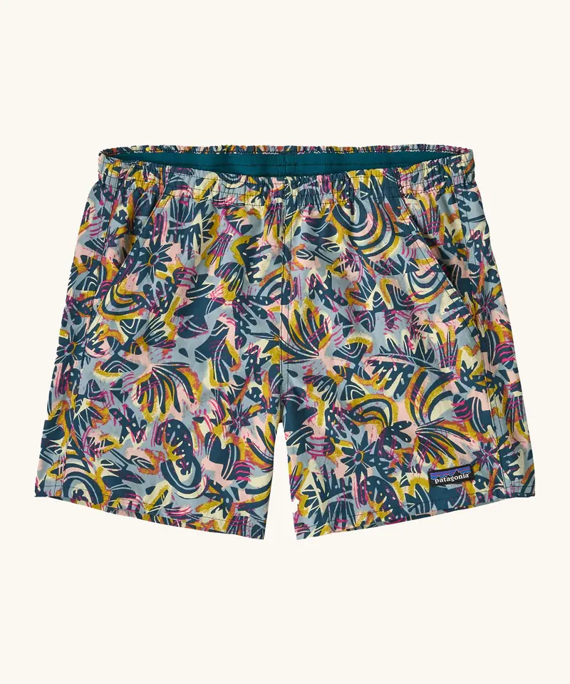 Patagonia Women's Baggies™ Shorts - Wild Botanist / Tidal Teal 1