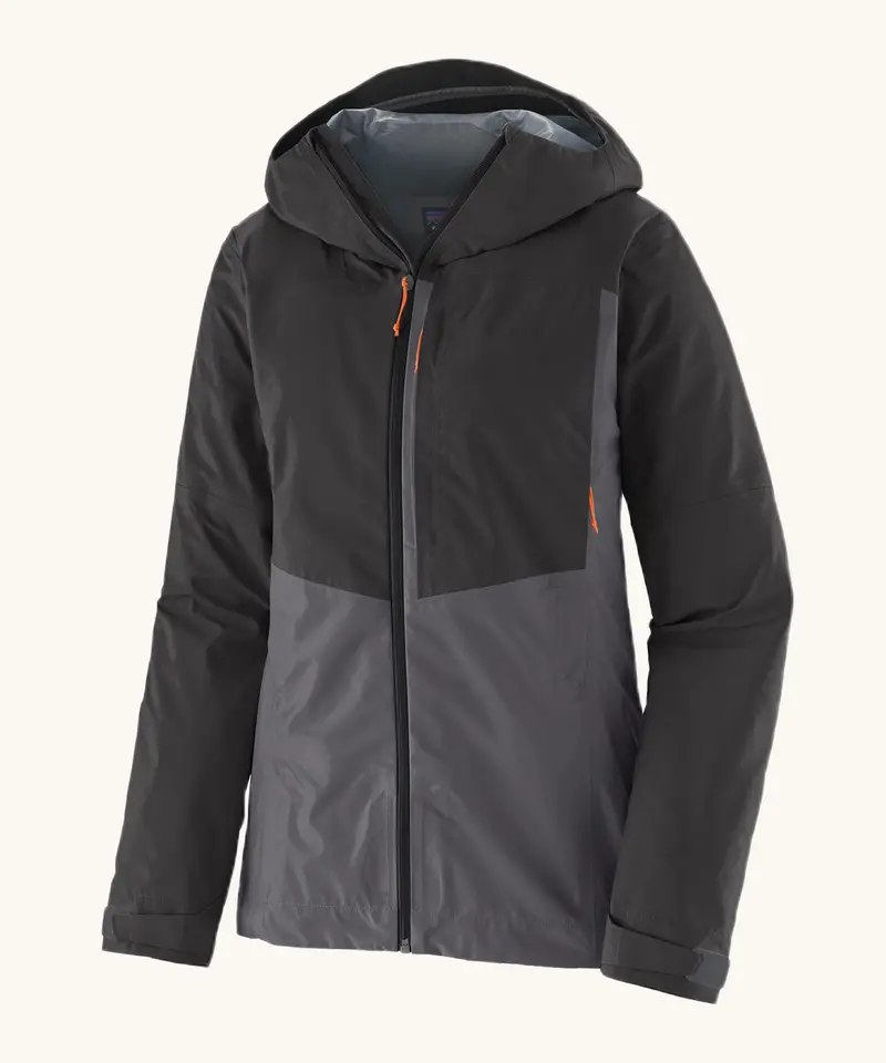Patagonia Women's Boulder Fork Rain Jacket - Forge Grey 1