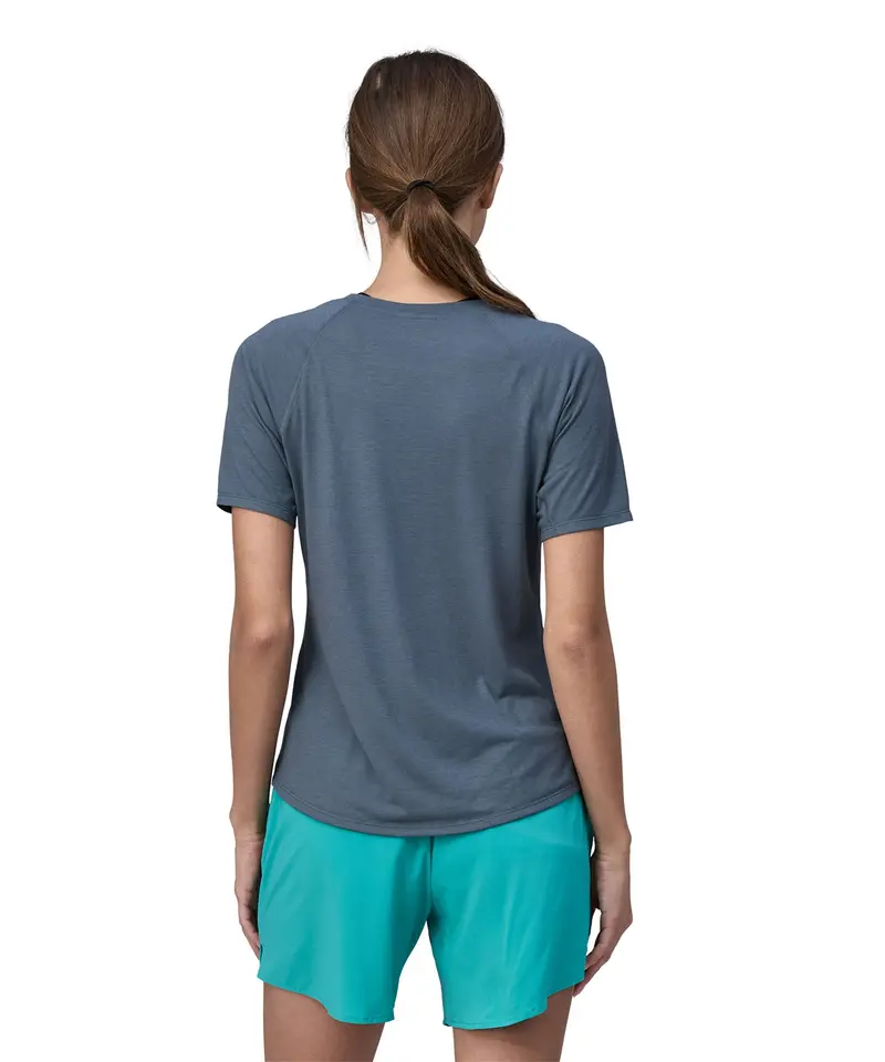 Patagonia Women's Capilene Cool Trail Graphic Shirt - Black 3
