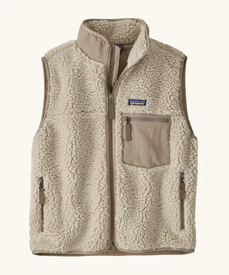 Patagonia Women's Classic Retro-X Fleece Vest - Natural 1