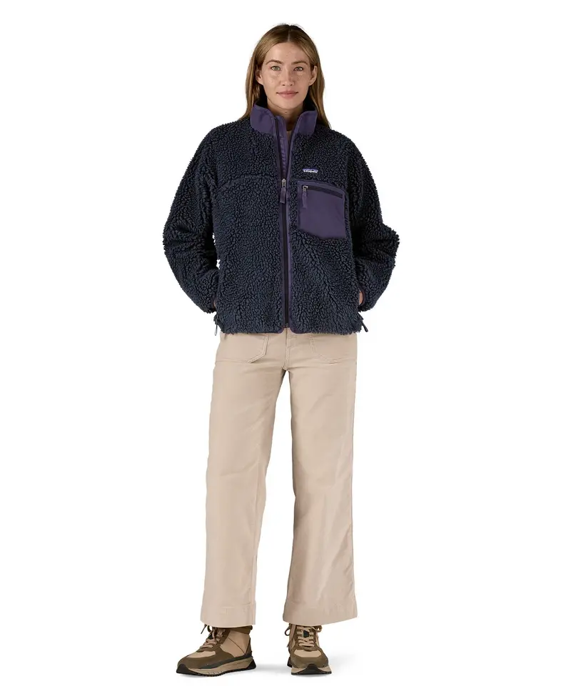 Patagonia Women's Classic Retro-X Jacket - Sunken Blue 4