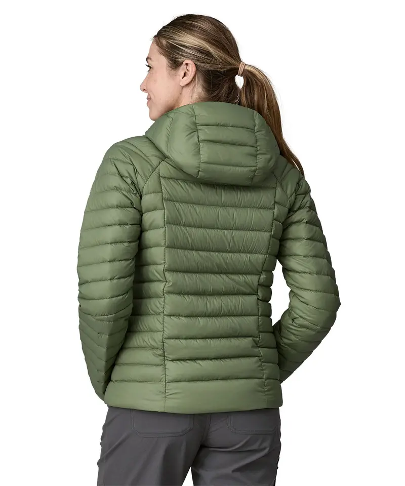 Patagonia Women's Down Sweater Hoody - Terrain Green 3