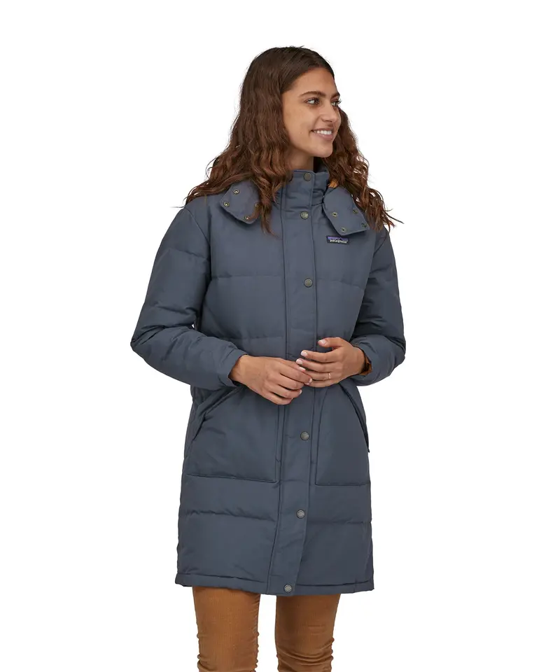 Patagonia Women's Downdrift Parka Jacket - Oar Tan 2