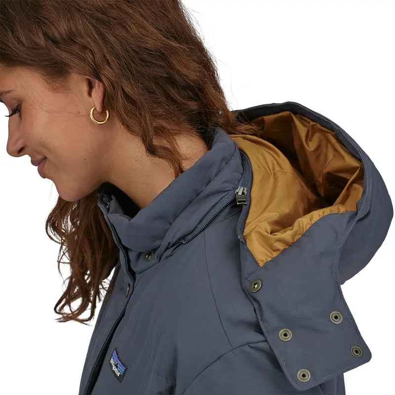 Patagonia Women's Downdrift Parka Jacket - Oar Tan 4