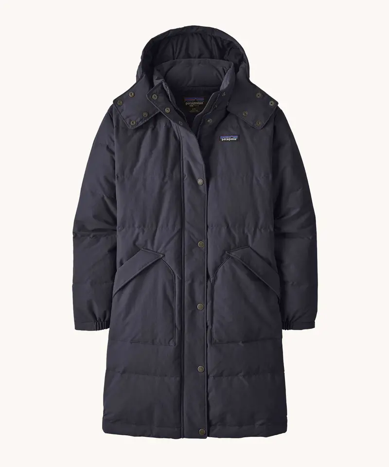 Patagonia Women's Downdrift Parka Jacket - Sunken Blue 1