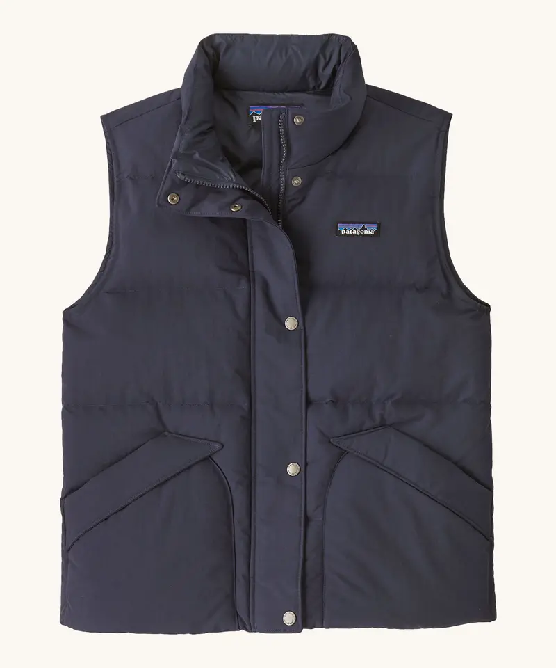 Patagonia Women's Downdrift Vest - Sunken Blue 1