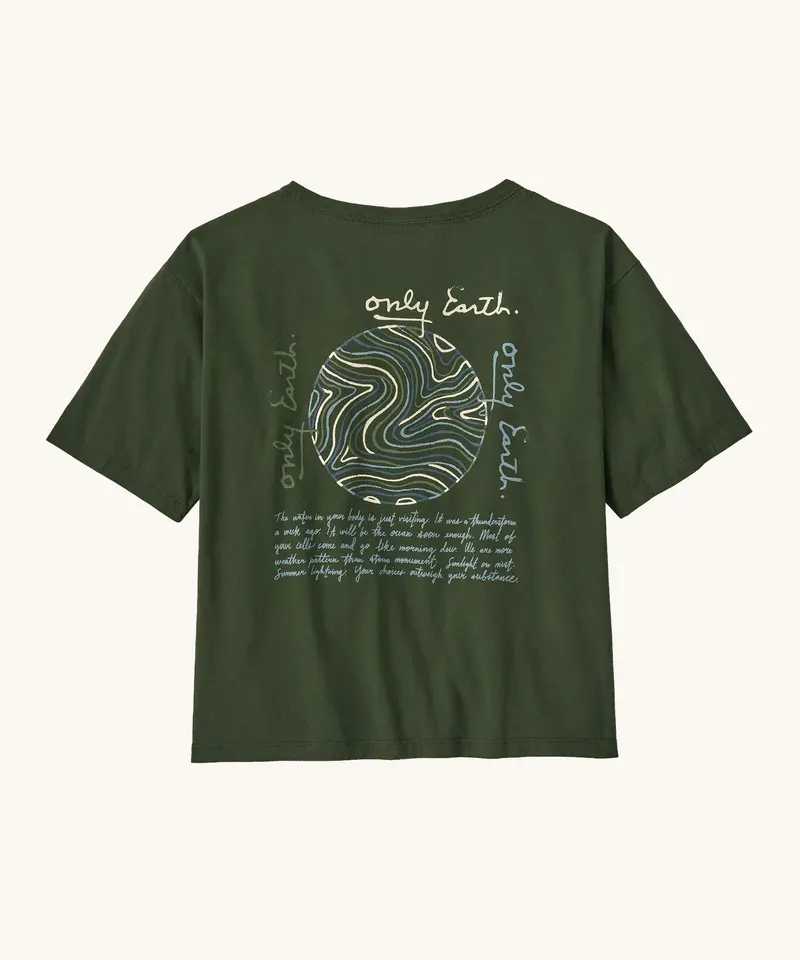 Patagonia Women's Easy Cut Organic T-Shirt - Pine Green 1