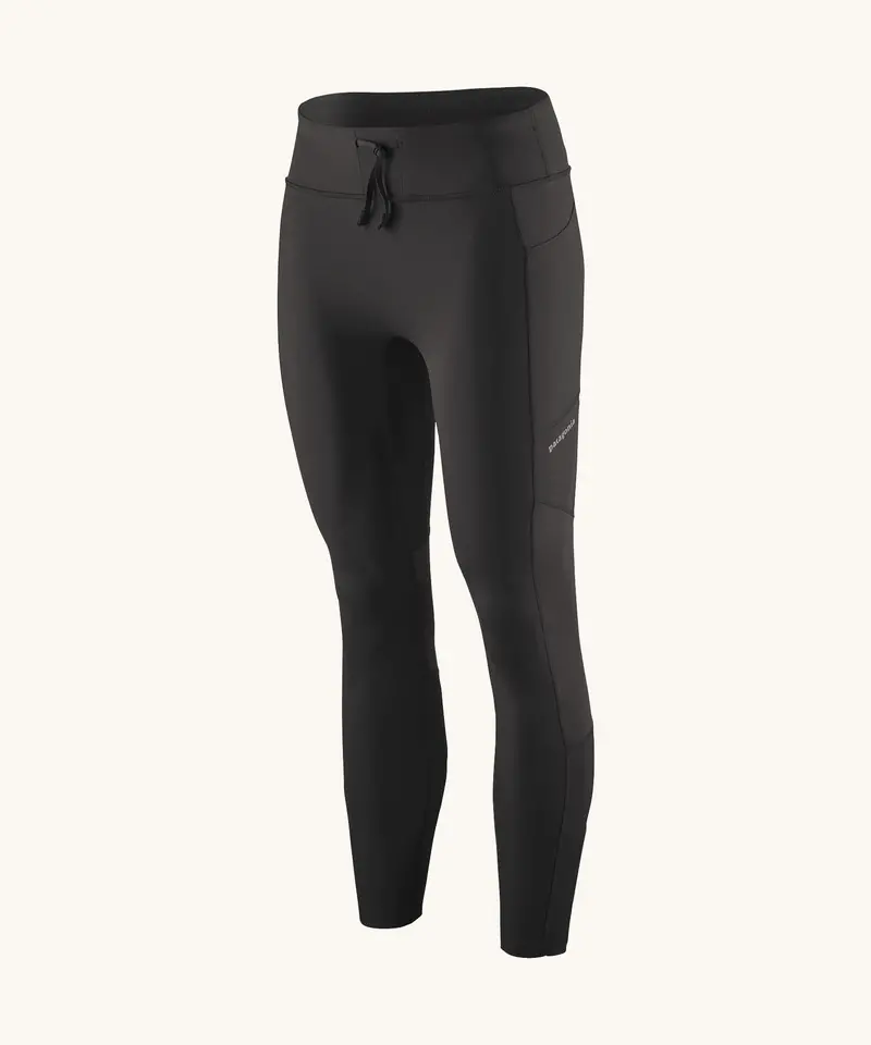 Patagonia Women's Endless Run 7/8 Tights - Black 1