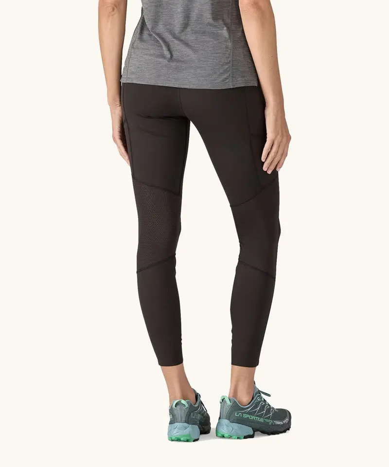 Patagonia Women's Endless Run 7/8 Tights - Black 3