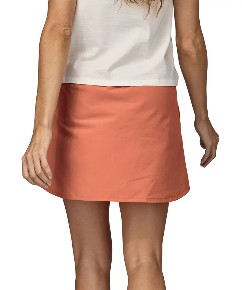 Patagonia Women's Fleetwith Skort - Mountain Breeze / Rock Melon 3