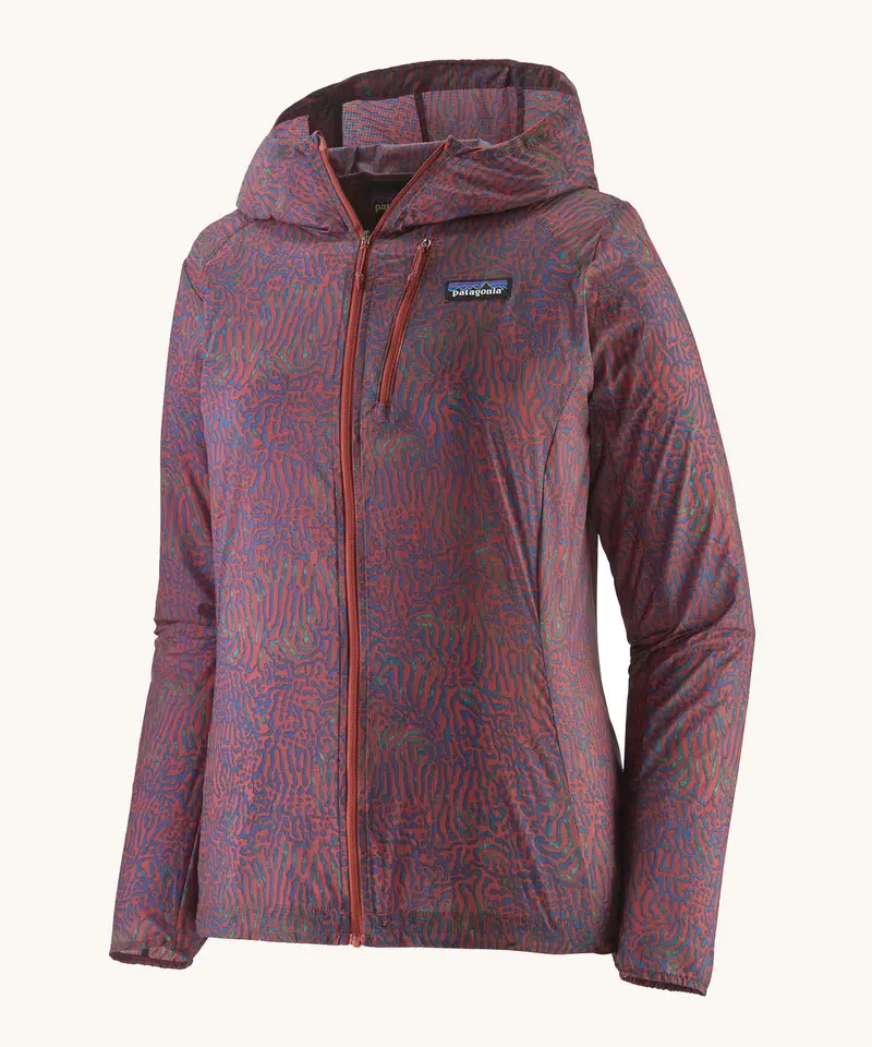Patagonia Women's Houdini Jacket - Sea Run: Potters Red 1