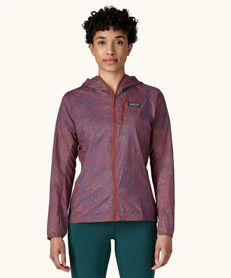 Patagonia Women's Houdini Jacket - Sea Run: Potters Red 2