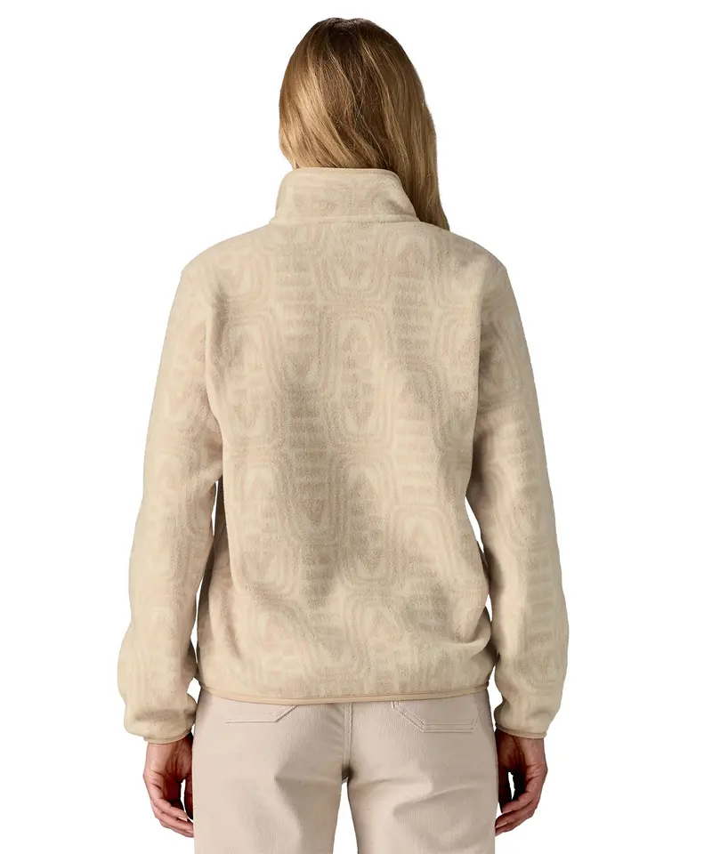 Patagonia Women's Lightweight Synchilla® Snap-T Fleece - Flow / Dyno White 4