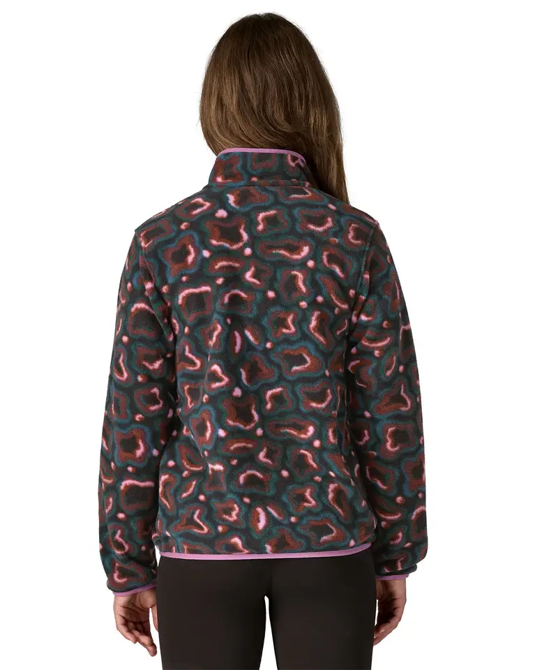 Patagonia Women's Lightweight Synchilla® Snap-T Fleece - Soft Spirea / Dried Vanilla 3