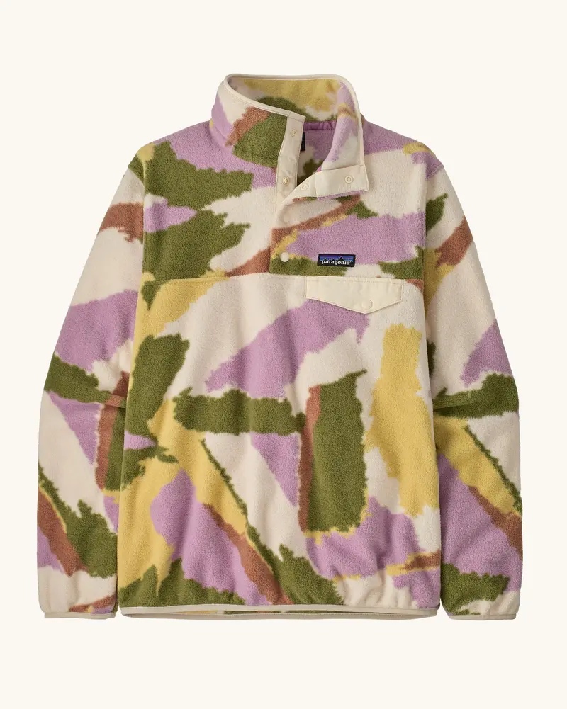 Patagonia Women's Lightweight Synchilla® Snap-T Fleece - Sunshine / Natural 1