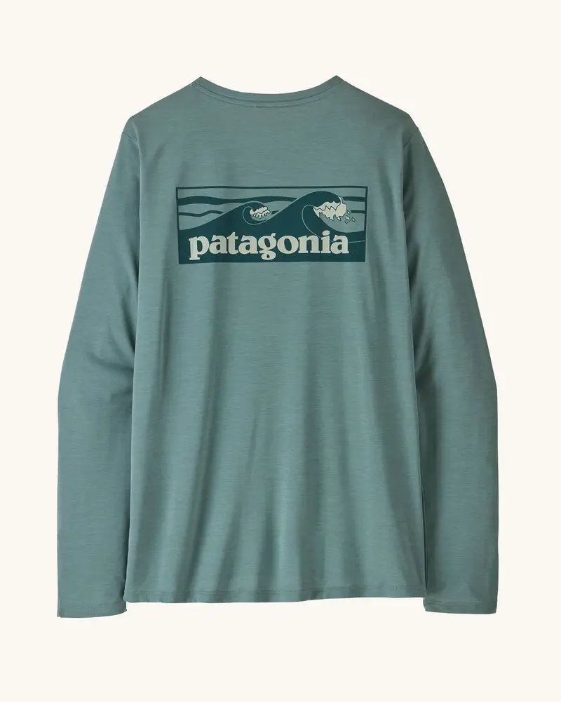 Patagonia Women's Long-Sleeved Capilene® Cool Daily Shirt - Boardshort Sage 1