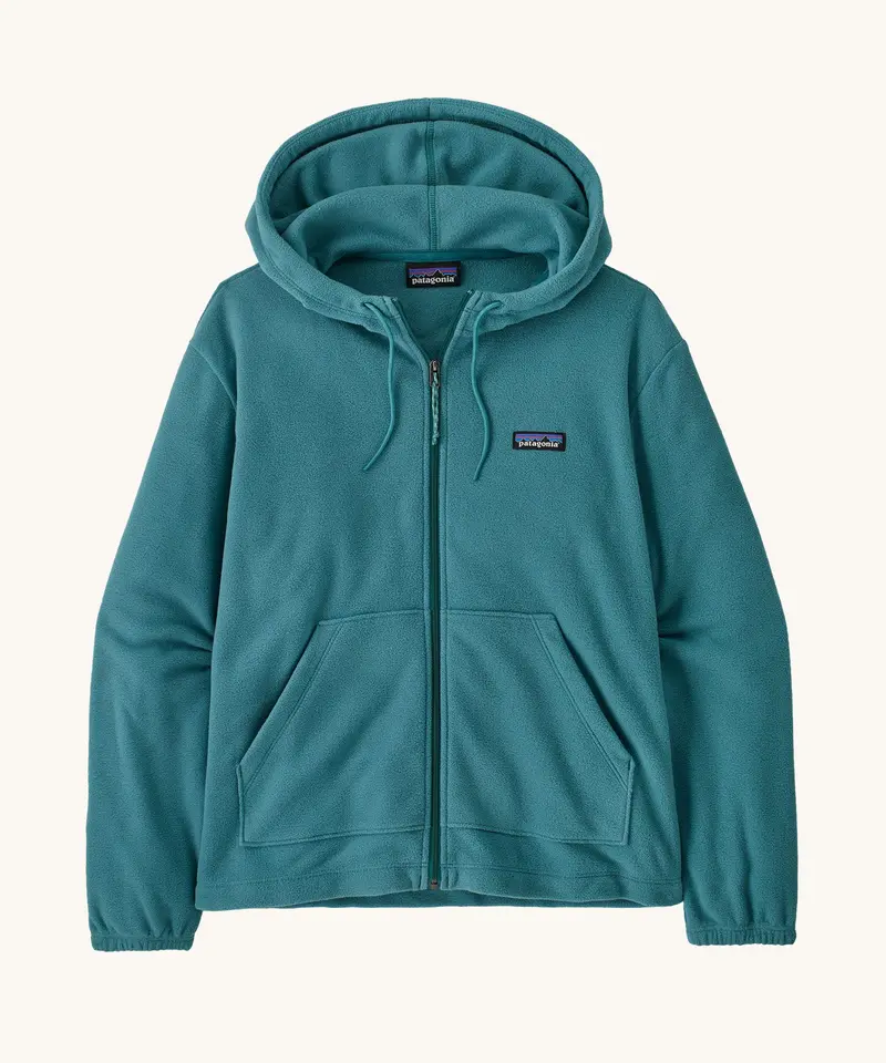 Patagonia Women's Micro D Fleece Hoody - Wetland Blue 1