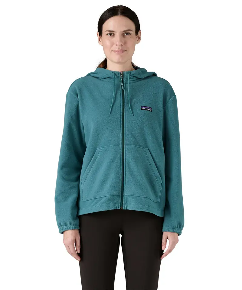 Patagonia Women's Micro D Fleece Hoody - Wetland Blue 2