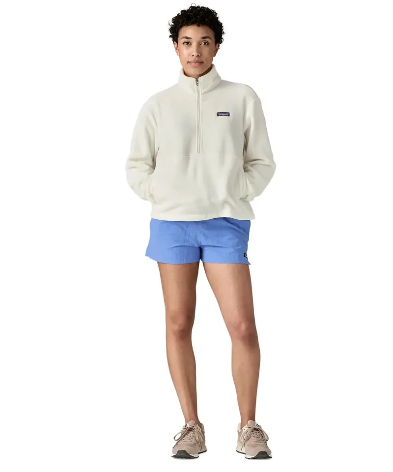 Patagonia Women's Mirco D 1/2 Zip Fleece - Birch White 5