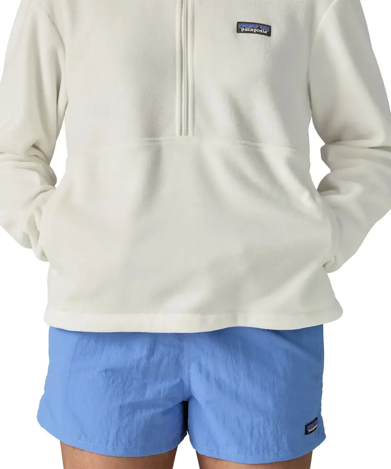 Patagonia Women's Mirco D 1/2 Zip Fleece - Light Violet 4