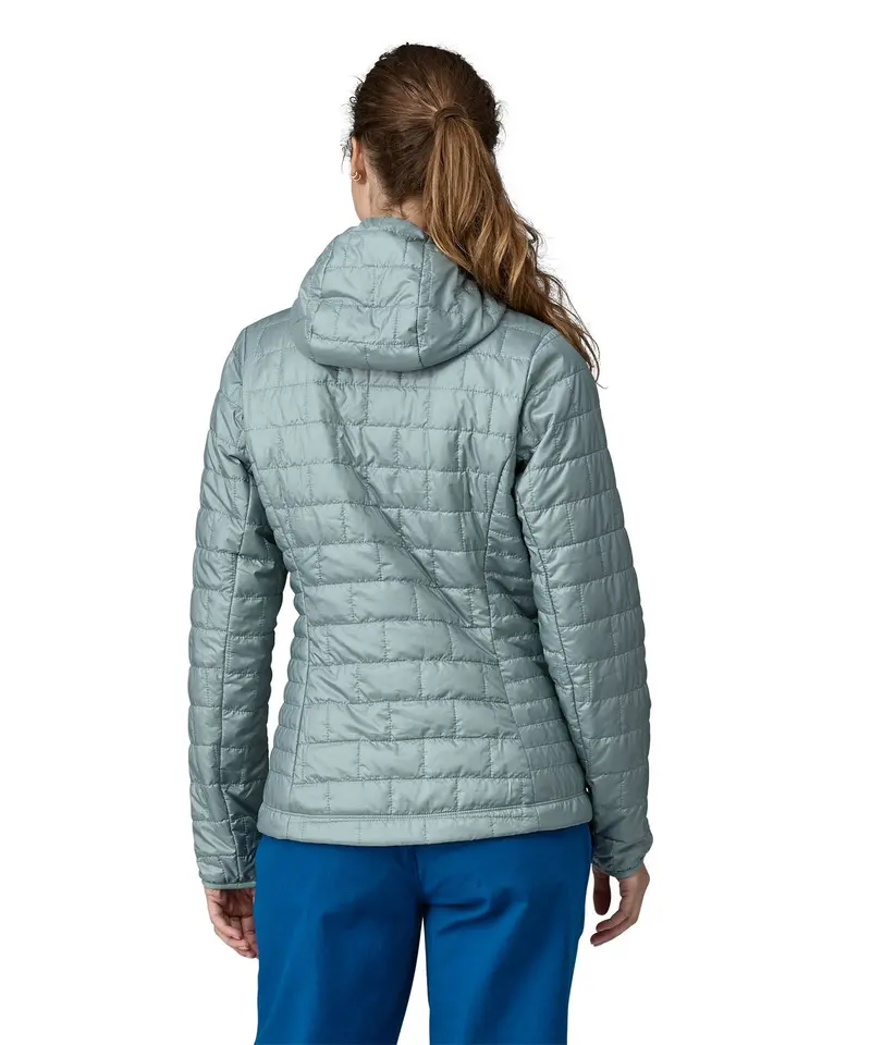 Patagonia Women's Nano Puff Hoody Jacket - Thermal Blue 2
