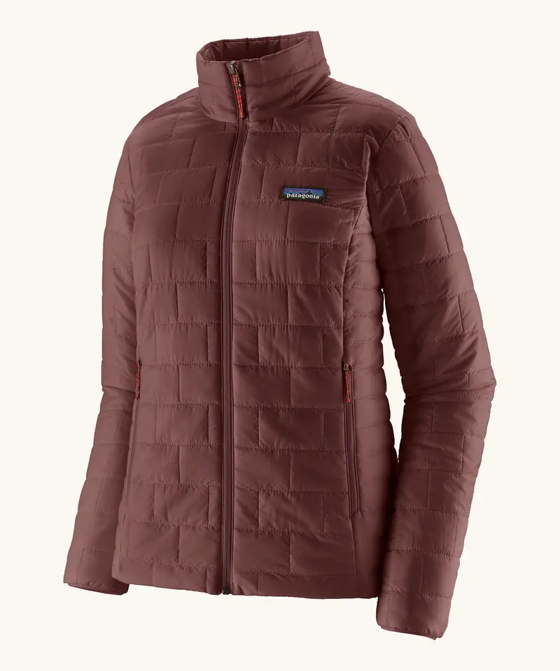 Patagonia Women's Nano Puff Jacket - Dark Ruby 1