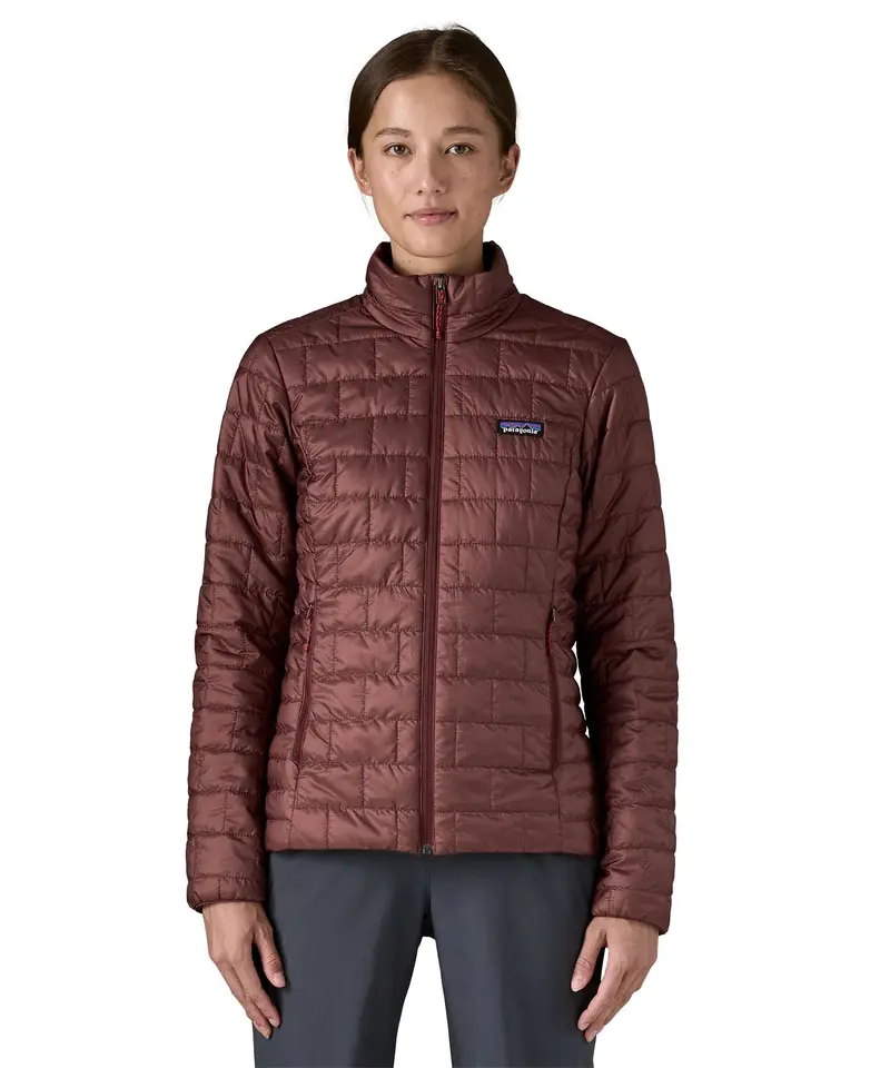 Patagonia Women's Nano Puff Jacket - Dark Ruby 2