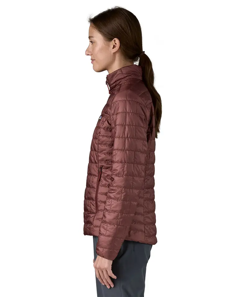 Patagonia Women's Nano Puff Jacket - Dark Ruby 4