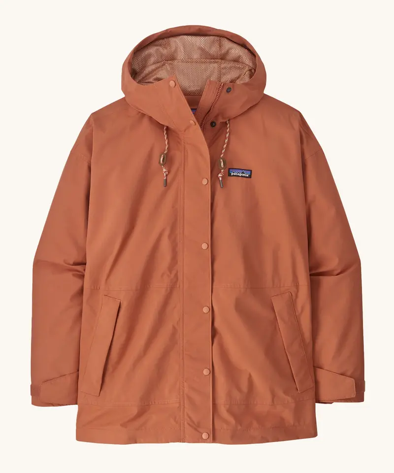 Patagonia Women's Outdoor Everyday Rain Jacket - Sienna Clay 1