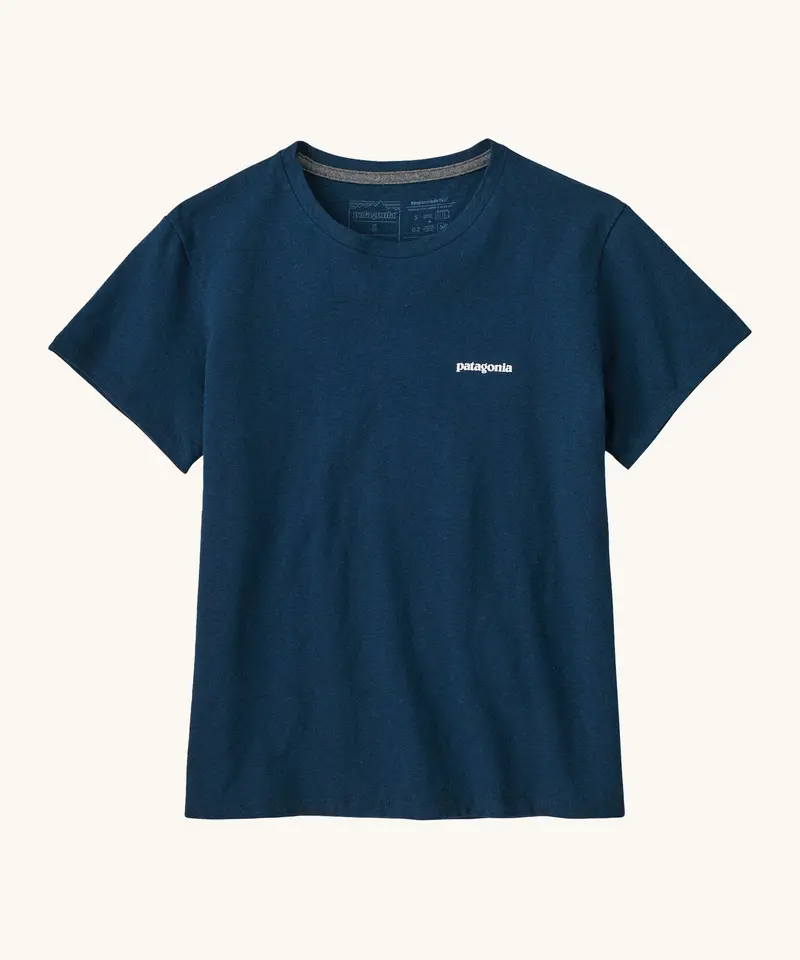 Patagonia Women's P-6 Logo Responsibili-Tee - Concrete Purple 5